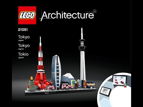 LEGO Architecture | 21051 Tokyo | Building instructions