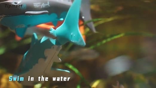 rc shark remote control fish boat submarine kids gift water