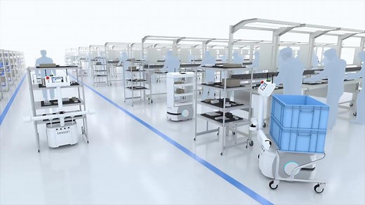 モバイルロボット：搬送アシスト編 | 動画ライブラリ | オムロン制御機器