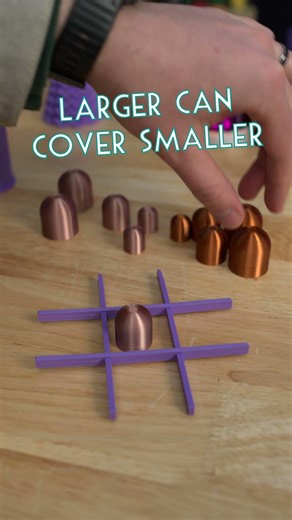 Upgraded Tic Tac Toe 3D Printed 🥇