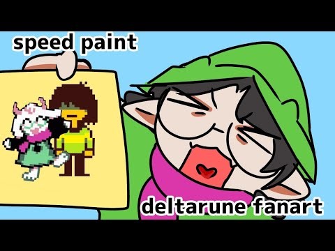 Fanart deltarune (speed paint)