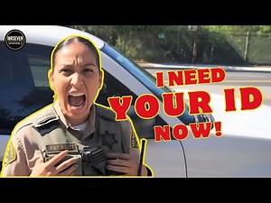 ID Refusal: K9 Cop Confronted for Missing ID and Unmarked Vehicle