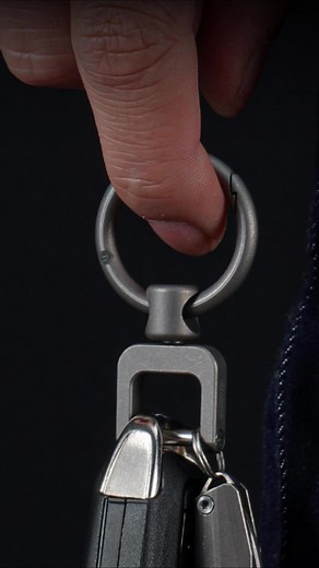 Best Titanium Key Ring for EDC Enthusiasts | Keychain Accessory Review
