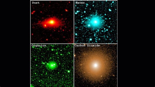 NASA telescope spots the building blocks for life spewing out of comet 3I/ATLAS