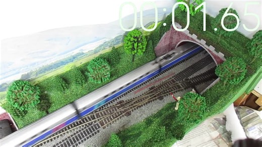 原up主的十大最快模型铁路-铁路火车视频搬运
