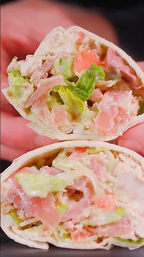Chicken Bacon Ranch Wrap 🌯