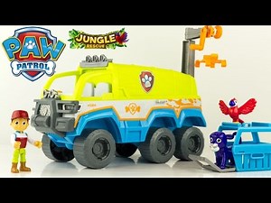 Paw Patrol Ryder Paw Terrain Vehicle Rescue Set Jungle Rescue Patrulla Canina Toy Review