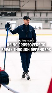 70K views · 377 reactions | Using Crossovers to Break Through Defenders #stickhandling #skating #agility #coaching #hockeytraining | ITrain Hockey | Facebook