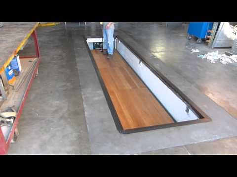 My car repair pit, first tests