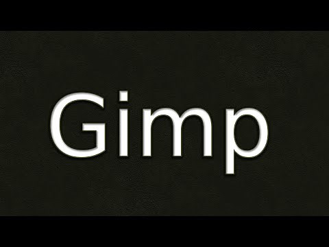 How to make a Leather Texture in Gimp 2.8.14 (Requested)