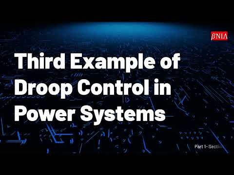 Third Example of Droop Control in Power Systems