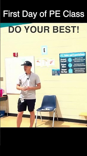 First Day of PE Rules and Expectations | Always Do Your Best |