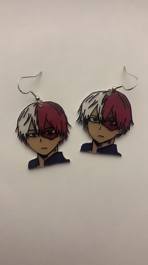 Exploring Todoroki's Style with Anime Earrings