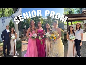 SENIOR PROM 2024 | grwm & vlog