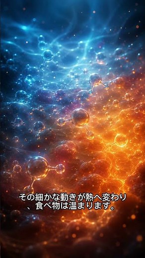 【眠れる数学】なぜ電子レンジは食べ物だけ温めるの？ #電子レンジ #身近な疑問 #科学 #物理 #雑学 #水分子 #マイクロ波 #眠れる数学教室 #睡眠導入 #shorts