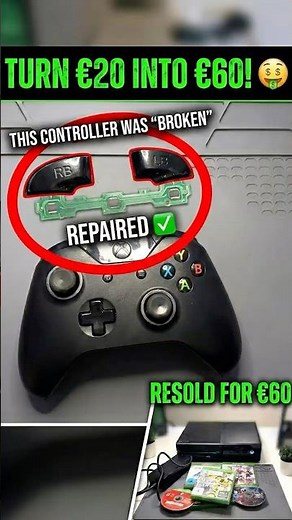 €20 “Broken” Xbox Bundle… Easy €40 Profit #xbox #console #diy #electronicsrepair