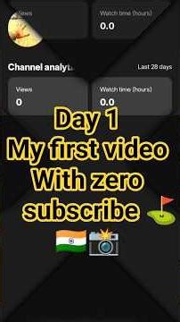 my first video 📸 #firstvlog #youtube #subscribe #like