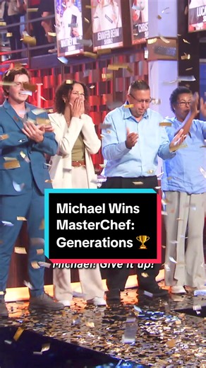 I'm not crying, you're crying. 🥹 Congrats, Michael! Watch the #MasterChef finale now on @hulu! #gordonramsay #millennial #foodtok