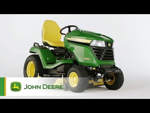 John Deere Rasentraktor X590