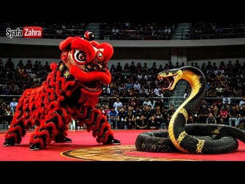 Acrobatic Lion Dance 2026 Atraksi Barongsai mua lan 舞獅 cny