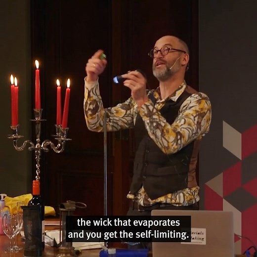 56K views · 1K reactions | The humble candle is actually a sophisticated and fascinating piece of technology! ️ Materials engineer Mark Miodownik follows in Michael Faraday's footsteps, exploring the "chemical history" of a candle. | Royal Institution of Great Britain | Facebook