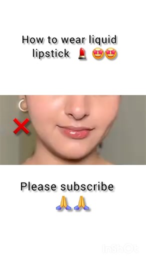 liquid lipstick tutorial/lipliner ke sath liquid lipstick kese lagaye/l #lipliner #liquidlipstick