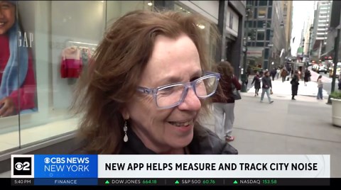New app measure noise decibels in New York City