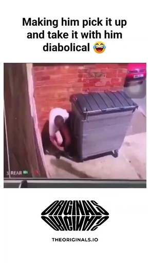 @memesrelatablelife.vibe | The post features a viral video from @FAFO_TV , a daily fails account, showing a man caught defecating near a dumpster and forced to pick... | Instagram