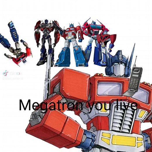 Transformers: Optimus Prime vs Megatron Battle Scene