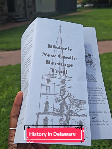 SAVE⤵️ #tiktokgosummerendactivities Historic New Castle Heritage Trail is one fun activity that history nerds will love in Delaware, that doesn't involve hiking, but has ice cream stops along the way😄🍨 Click location tag for more! Must see/do in New Castle Historic District, Delaware: ▪︎ Walk the historic trail identifying historic buildings over 300 years old. ▪︎ Have colonial flavors ice cream at Jessop's. ▪︎ Walk to the Waterfront ▪︎ Look for the historic marker of Willian Penn's landing. ▪