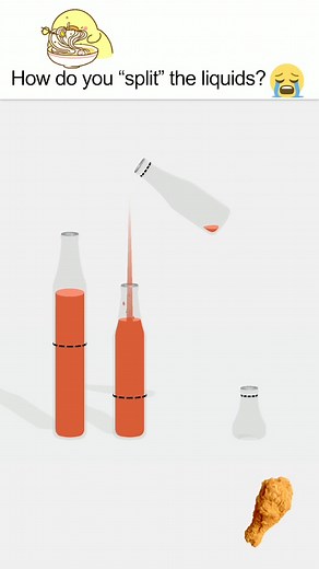 I can't split them correctly 😑 game: SPLIT IT RIGHT - Download it from the Link in Bio 🔗✨ #gaming #mobilegames #mobilegame #oddlysatisfying #game