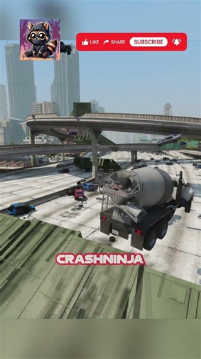 GTA 5 – Wind Turbine vs NPC Traffic at a Crossroad (Total Chaos)