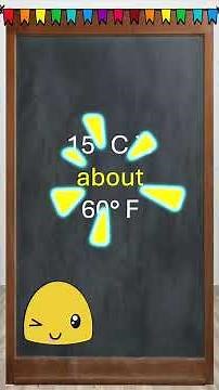 Quickly convert Celsius to Fahrenheit! #shorts