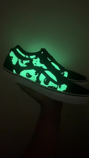 Vans Old Skool Alien Ghost Sneakers - Unique Design