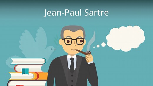 Jean-Paul Sartre • Existenzialismus & Biographie