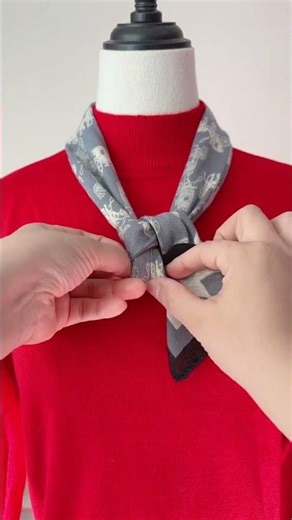 ScarfTyingTips RetroOutfit AutumnWinterOutfit ScarfTyingChallenge