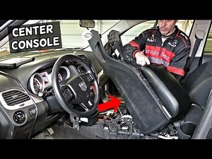 DODGE JOURNEY CENTER CONSOLE REMOVAL REPLACEMENT. FIAT FREEMONT CENTRE CONSOLE