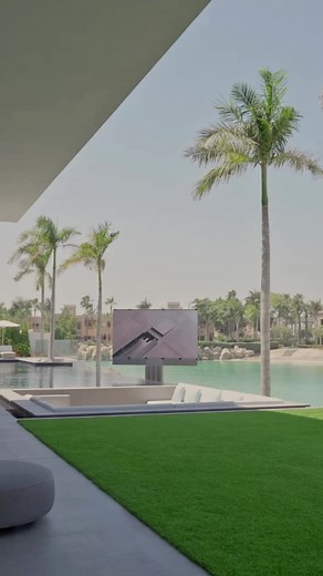 C SEEDs Outdoor 144’’ HLR Unfolding MicroLED TV installed in amazing property located in Dubai. #cseedtv #cseed #unfoldingtv #outdoortv #outdoorentertainment #luxury #luxuryhomes #tv