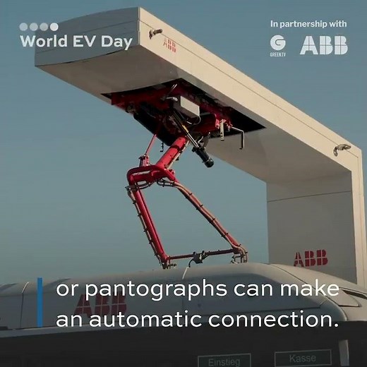 How to charge an electric bus?