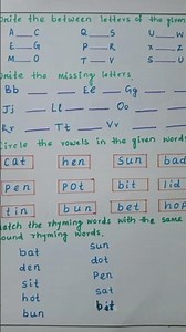 Lkg revision worksheets ll Alaka learning home