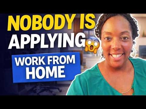30 Remote Jobs Nobody Is Applying To (Hiring Right Now) Work from Home Jobs 2026