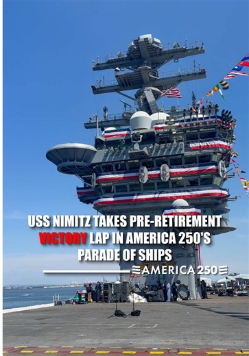 On a day that celebrates America's freedom, few symbols represent that legacy quite like the USS Nimitz. After 51 years of service, the legendary aircraft carrier is preparing to retire next year, making this one of its final Independence Day celebrations. The Nimitz wrapped up its last deployment earlier this year after sailing around South America alongside U.S. Southern Command, strengthening ties with regional allies before eventually heading to Norfolk, Virginia, where one of the most stori