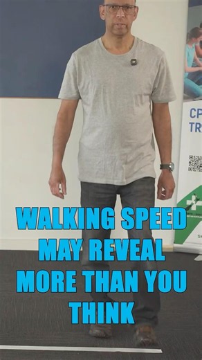 🚶How Fast Do You Walk? Aging Test #aging #healthtips