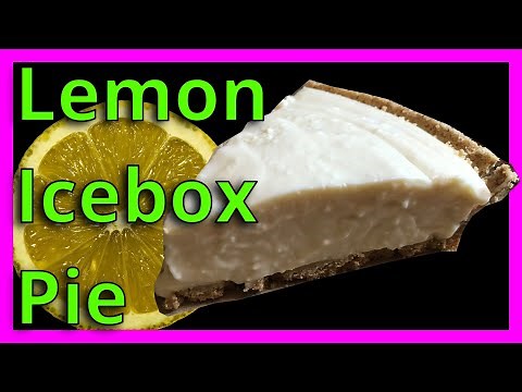 🍋LEMON ICEBOX PIE - 3 INGREDIENTS - 5 MINUTES (Updated) AMAZE YOUR FRIENDS 😎