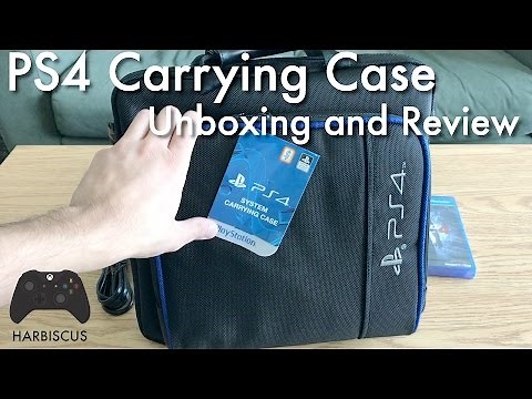 PS4 Carrying Case - Unboxing and Review