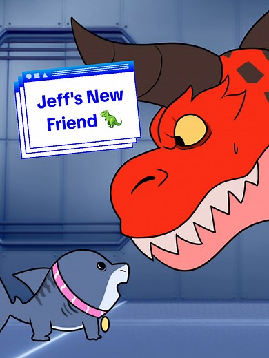 Jeff the Landshark and Devil Dinosaur: Jeff's New Friend 🦖
