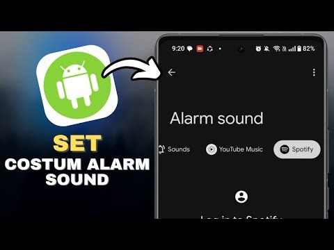How To Set Custom Alarm Sound On Android in SECONDS!