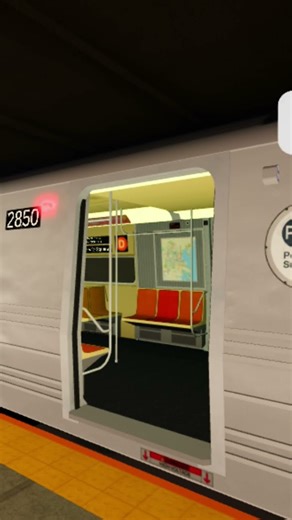 PTA Short #1: Rentar Plaza bound R68 (D) #2850 Departs 72nd Street station. (Special door chime).