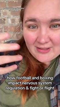 Contact sports, #nervoussystemregulation, & #somatichealing #boxing #football