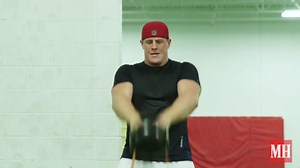 JJ Watt's Entire Workout in Two Minutes